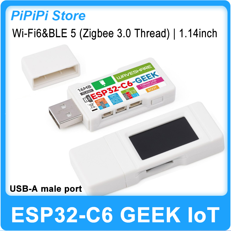Diy For Electronics - Carte de développement ESP32-C6 GEEK avec