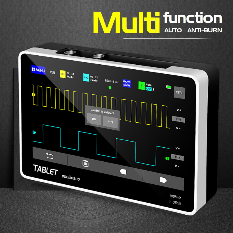 Oscilloscope Dso Mini - Oscilloscope numérique à écran tactile, double