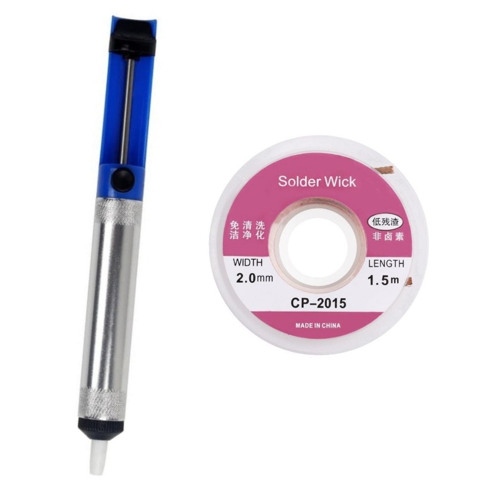 Desoldering Pump Solder - Pompe à dessouder en aluminium, stylo