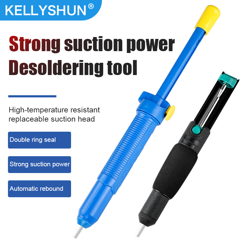 Desoldering Pump Solder - Pompe à dessouder KELLYSHUN, aspirateur à