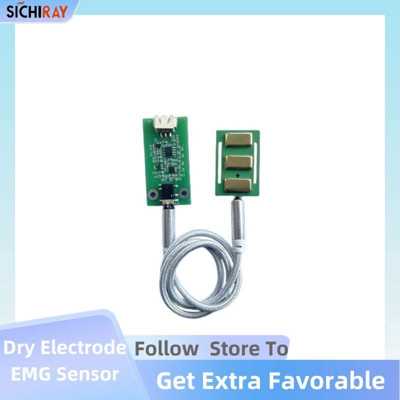 Diy Wearable Electronics - Biosensor-Électrode sèche portable EMG, capteur de