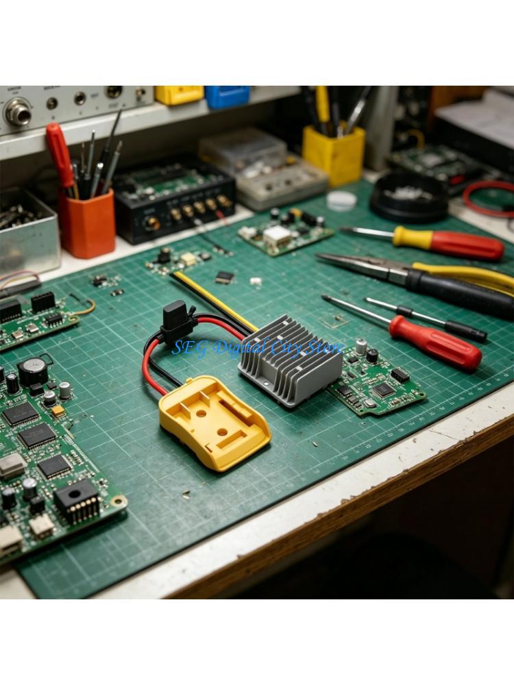 Diy Electronics Workshop - Adaptateur batterie U75B, Module convertisseur puissance