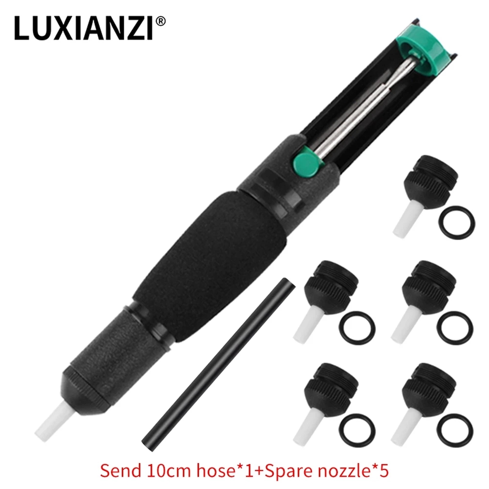 Desoldering Pump Solder - LUXIANZI-Pompe d'aspiration à dessouder à double