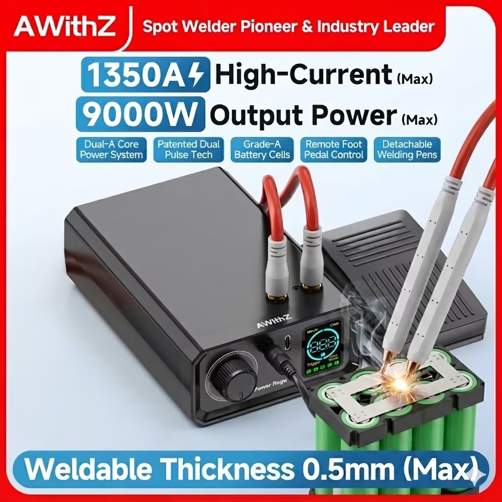 Awithz 9000W soudeuse par poin - Diy Electronics Spot Welder avis et prix