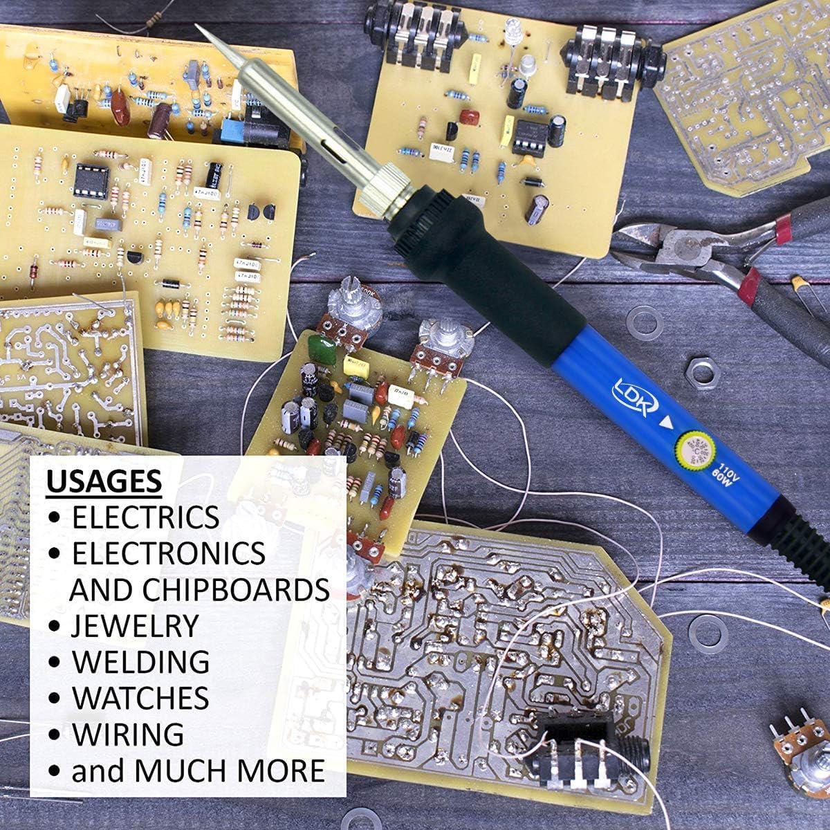 Kit de fer à souder 60W avec t - Desoldering Pump Solder avis et prix