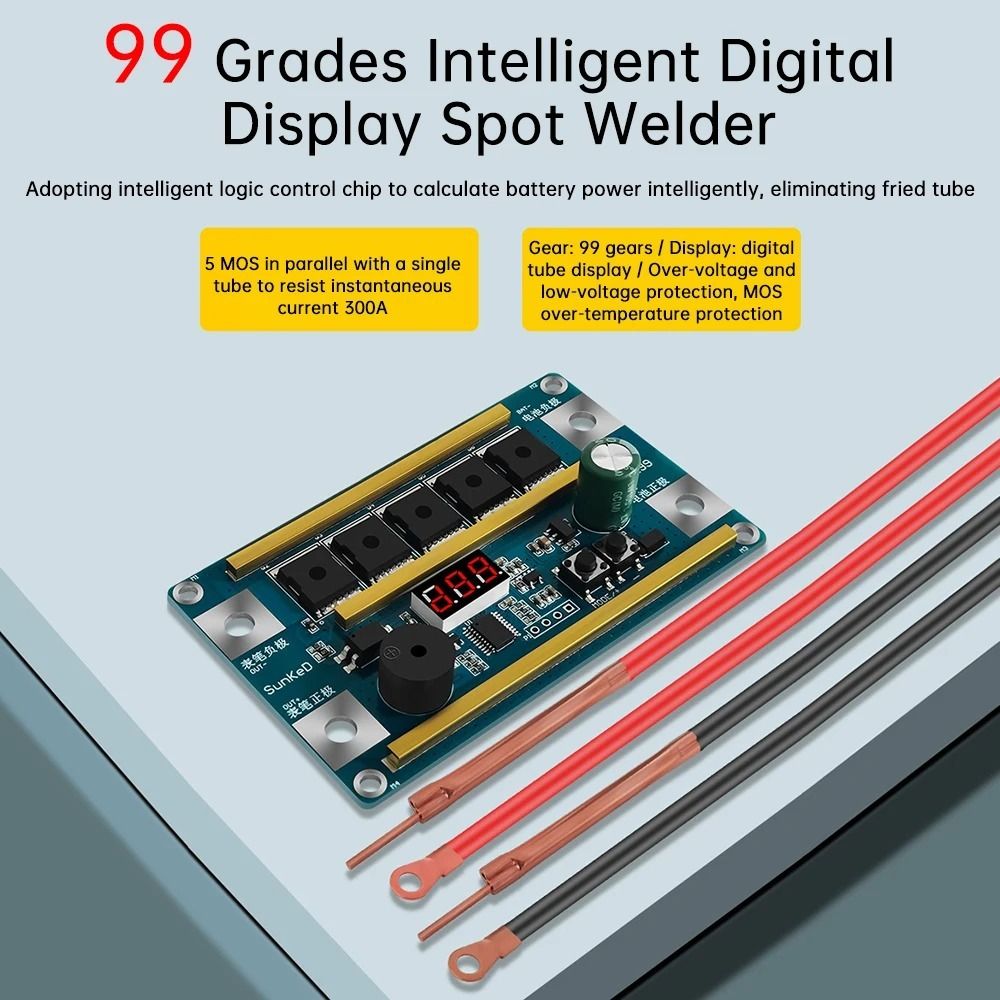 Soudeuse par points portable 1 - Diy Electronics Spot Welder avis et prix
