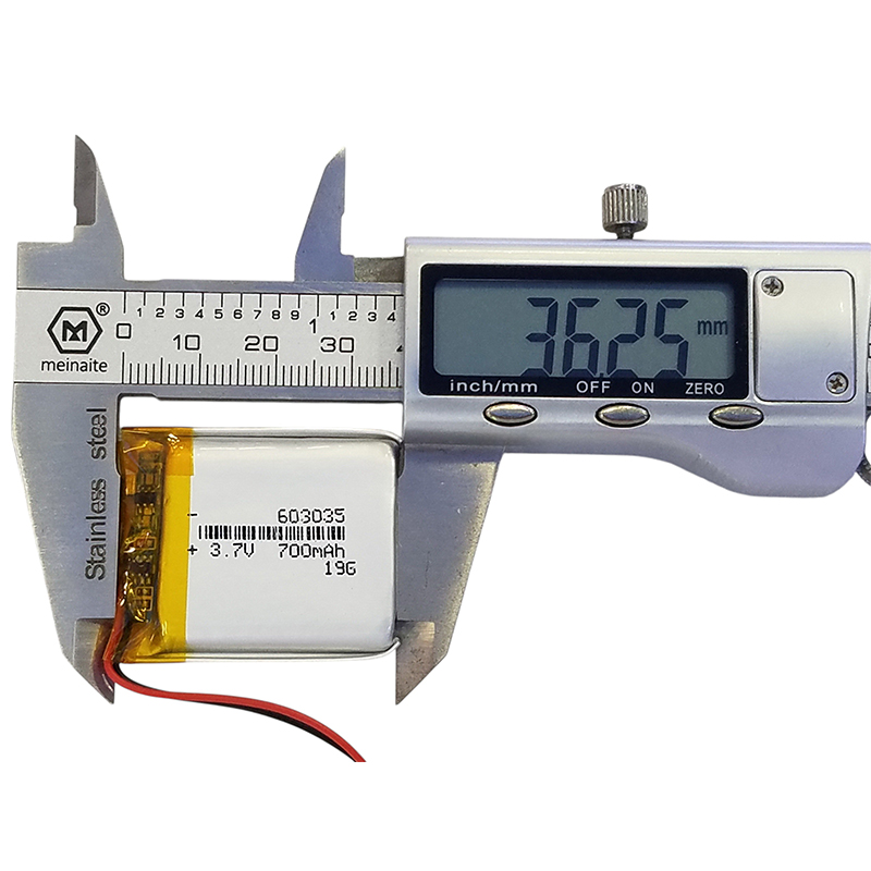 Batterie Li-ion 603035 700mAh  - Diy Wearable Electronics avis et prix