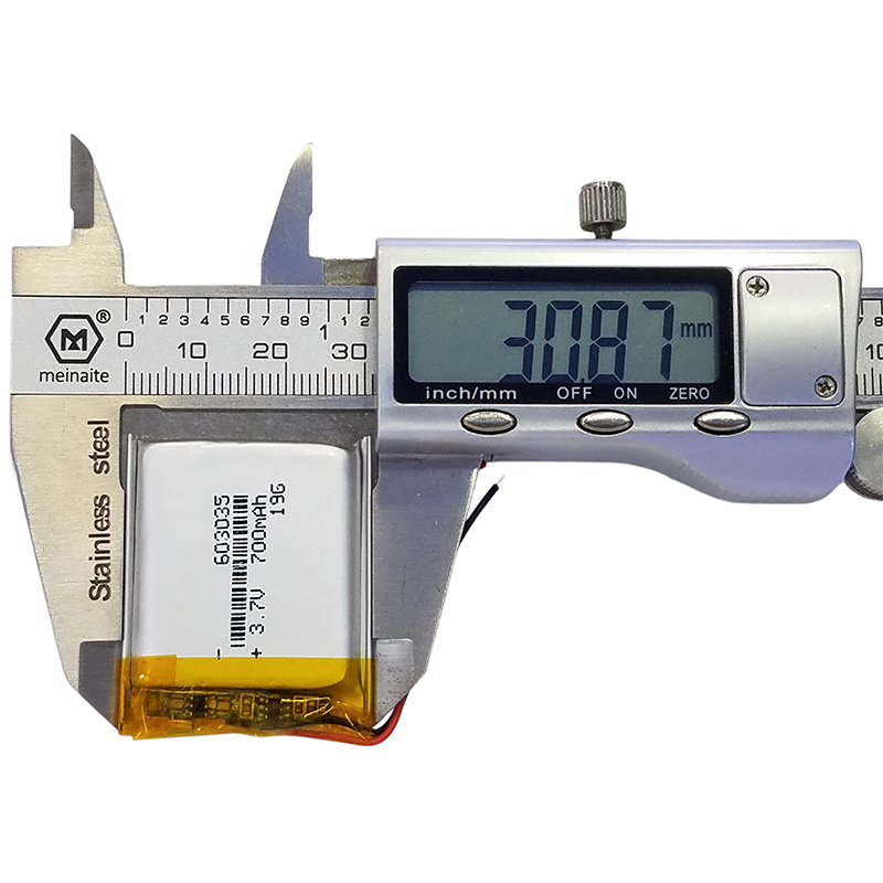 Batterie Li-ion 603035 700mAh  - Diy Wearable Electronics avis et prix