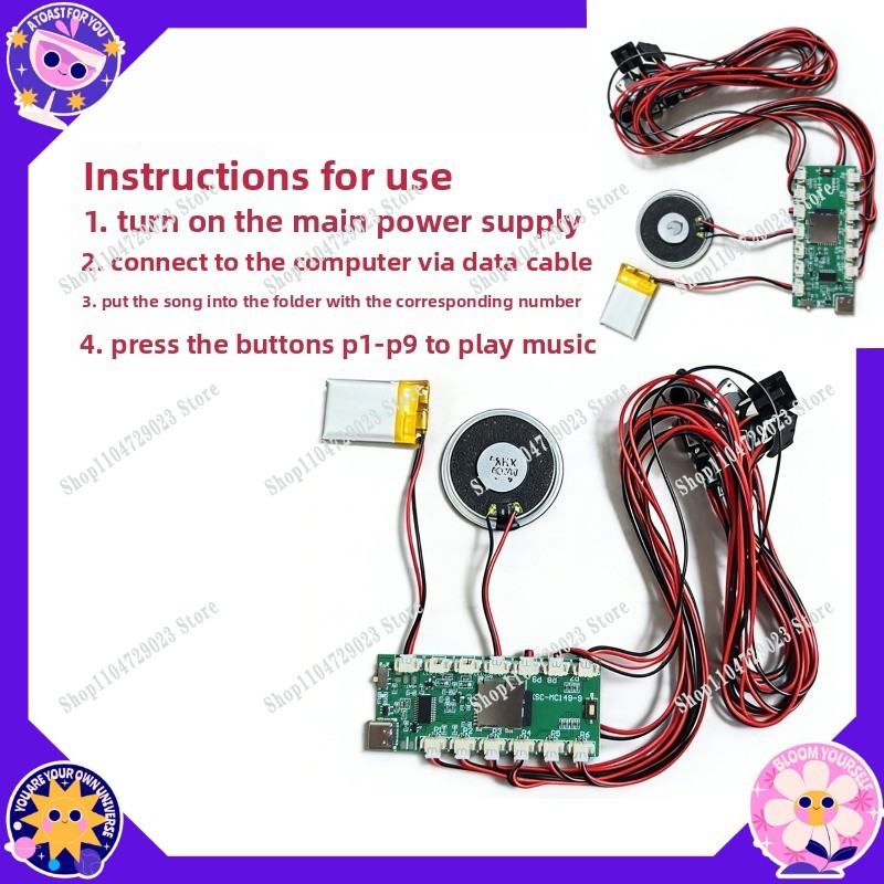 Kit DIY de module mural musica - Diy Electronics To Sell avis et prix