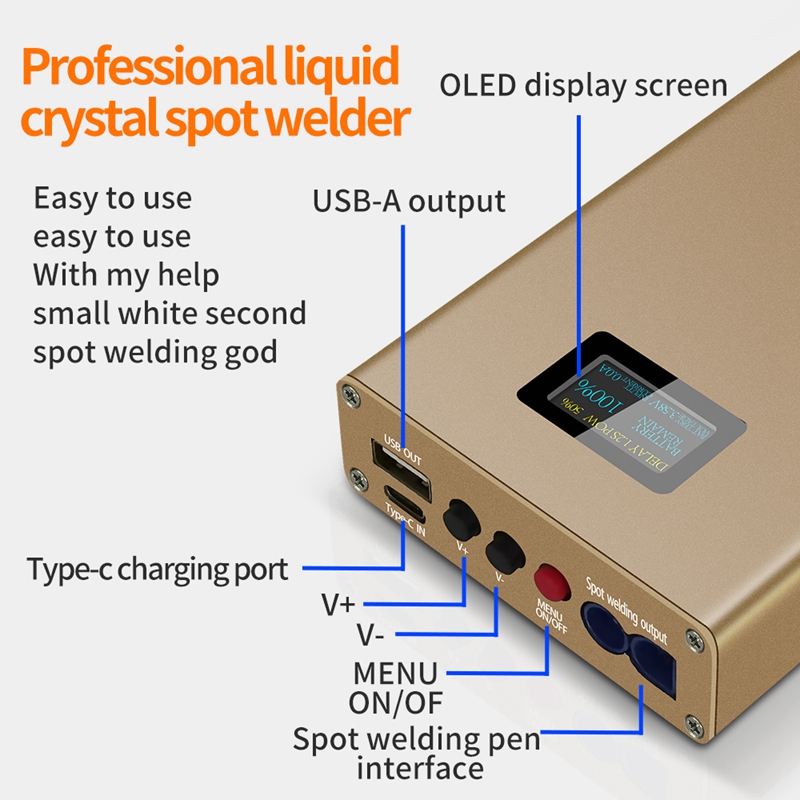 Machine à souder par points po - Diy Electronics Spot Welder avis et prix