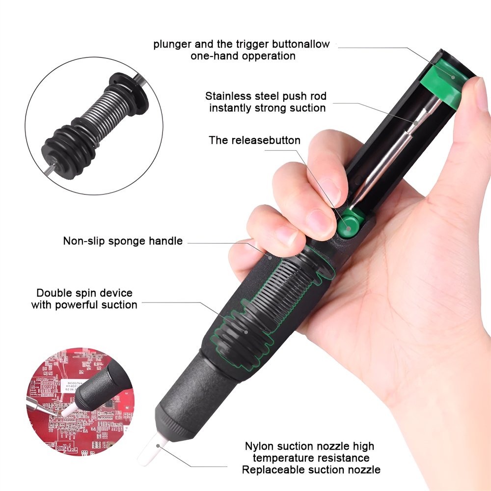 Pompe à dessouder en métal, pi - Desoldering Pump Solder avis et prix