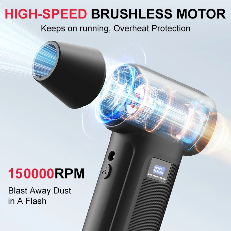 Souffleur turbo sans fil 150 0 - Diy Electronics Workshop avis et prix