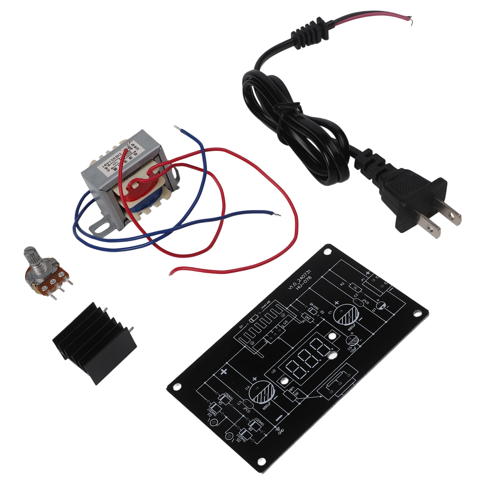 Kit de carte d'alimentation ré - Learn Diy Electronics avis et prix