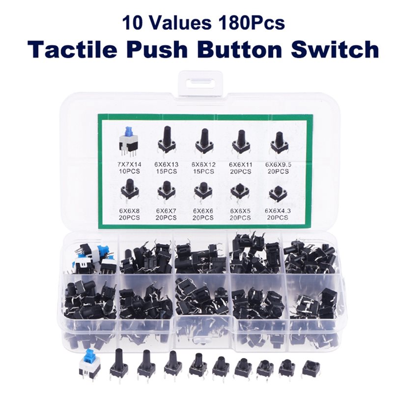 Kit de commutateurs tactiles D - Diy Electronic Components avis et prix