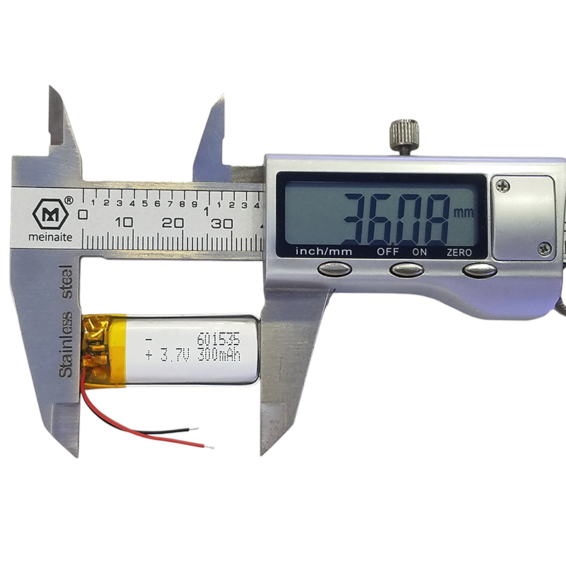 Batterie Li-ion 601535 300mAh  - Diy Wearable Electronics avis et prix
