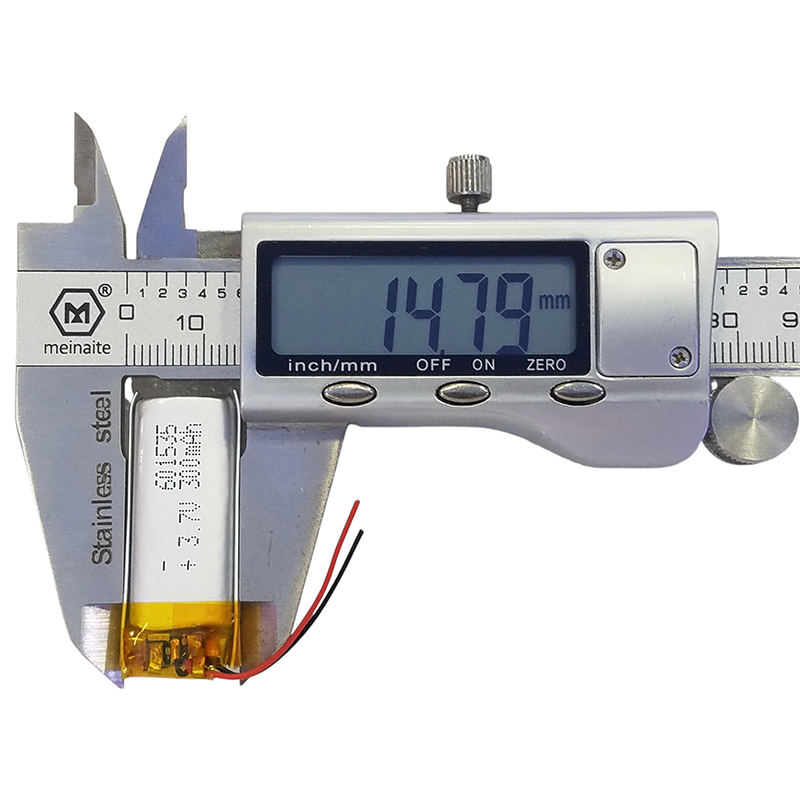Batterie Li-ion 601535 300mAh  - Diy Wearable Electronics avis et prix