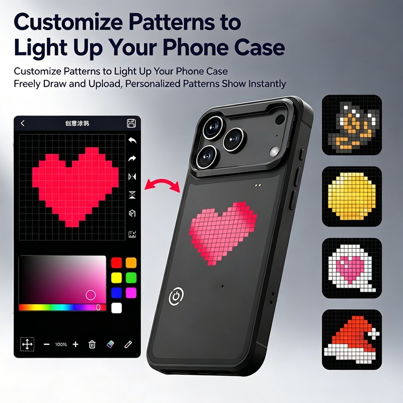 Coque de téléphone LED DIY à p - Diy Electronics Tpu avis et prix