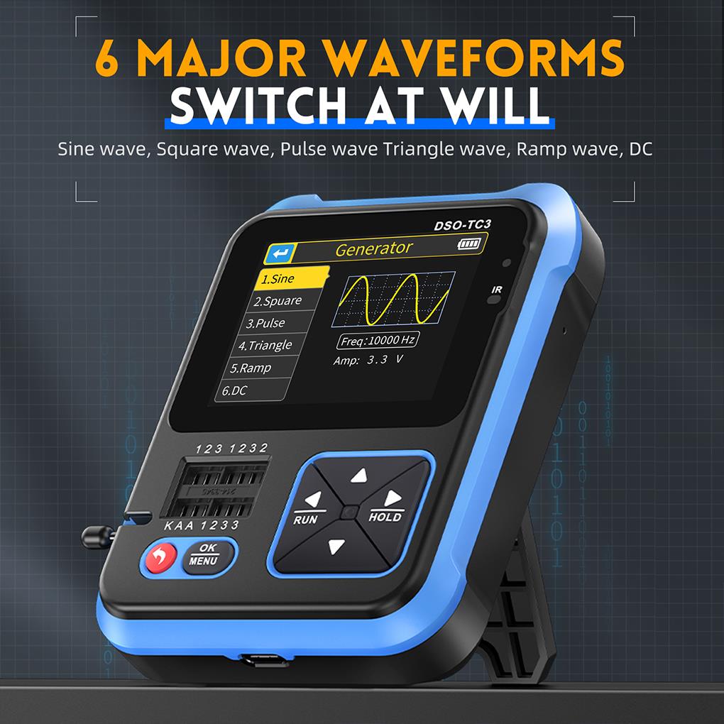 FNIRSI DSO-TC3 3 en 1 Mini Dét - Oscilloscope Dso Mini avis et prix